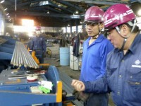 Thực tập sinh Việt Nam làm việc tại nhà máy sản xuất ôtô ở tỉnh Chiba tháng 10-2018